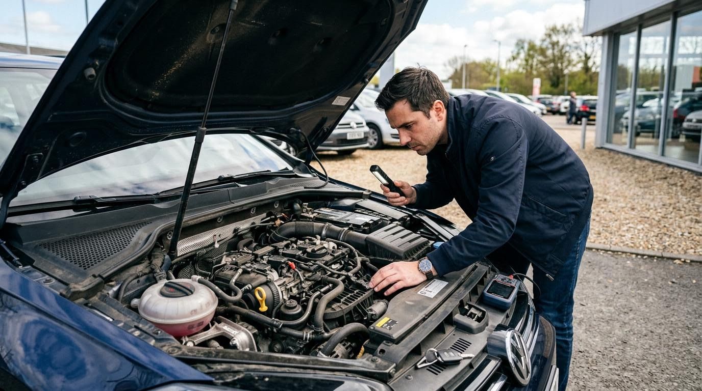 Krok 3: Stan techniczny pod maską i jazda pr&oacute;bna