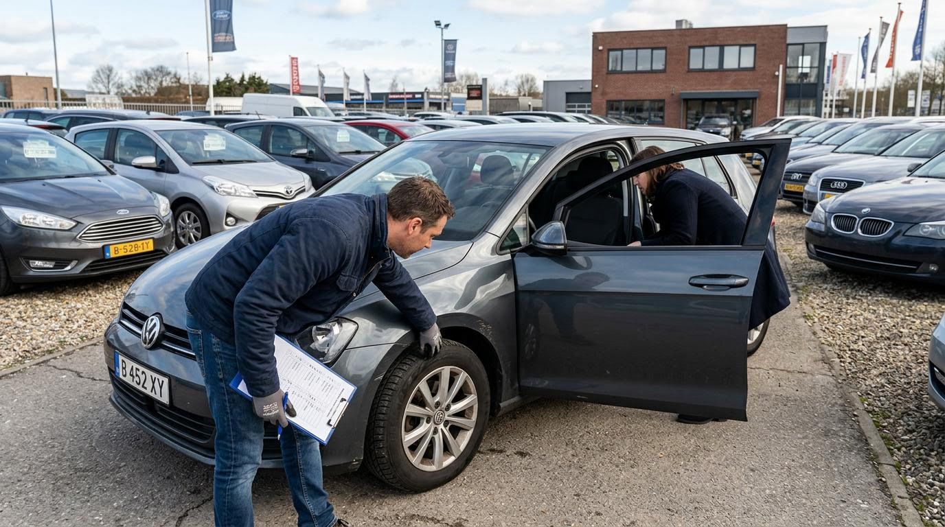 Krok 2: Oględziny zewnętrzne i wnętrze pojazdu