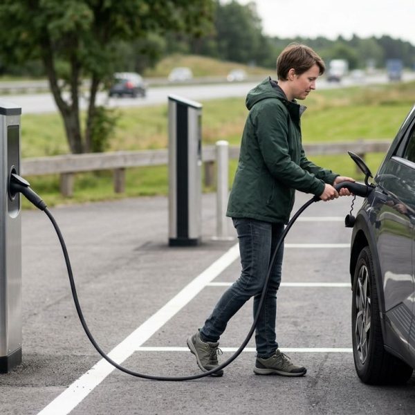 Jak prawidłowo ładować samochód elektryczny w trasie?