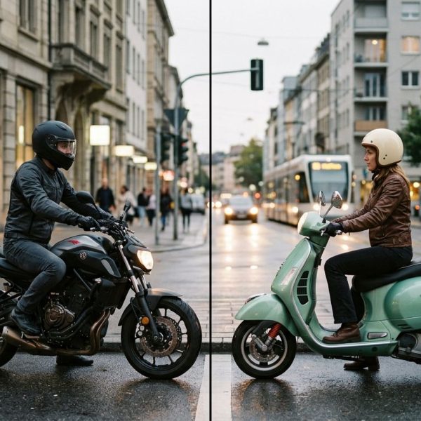 Motocykl czy skuter: co wybrać do jazdy po mieście?