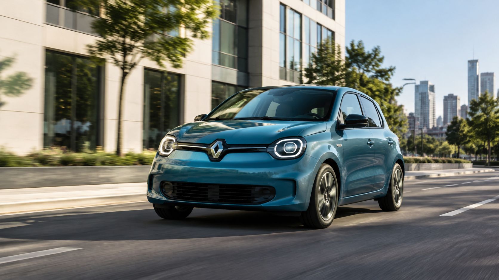 5. Renault Twingo E-Tech – zwinność przede wszystkim